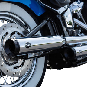 S&S Cycle Muffler Chr Gn50 S St D/H Slip-Ons Exhaust S&S Cycle