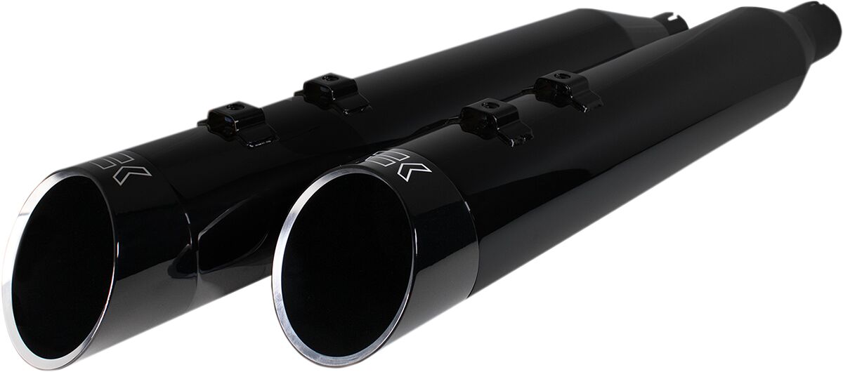 Khrome Werks Muffler 4.5"Edge M8 Obsid Slip-Ons Exhaust Khrome Werks