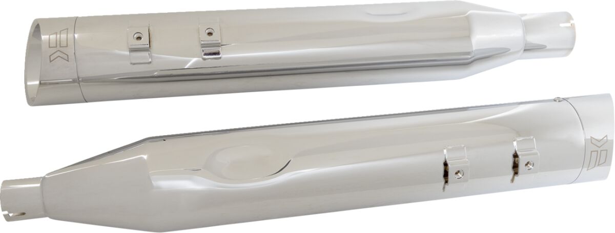 Khrome Werks Muffler 4.5"Edge M8 Chrm Slip-Ons Exhaust Khrome Werks