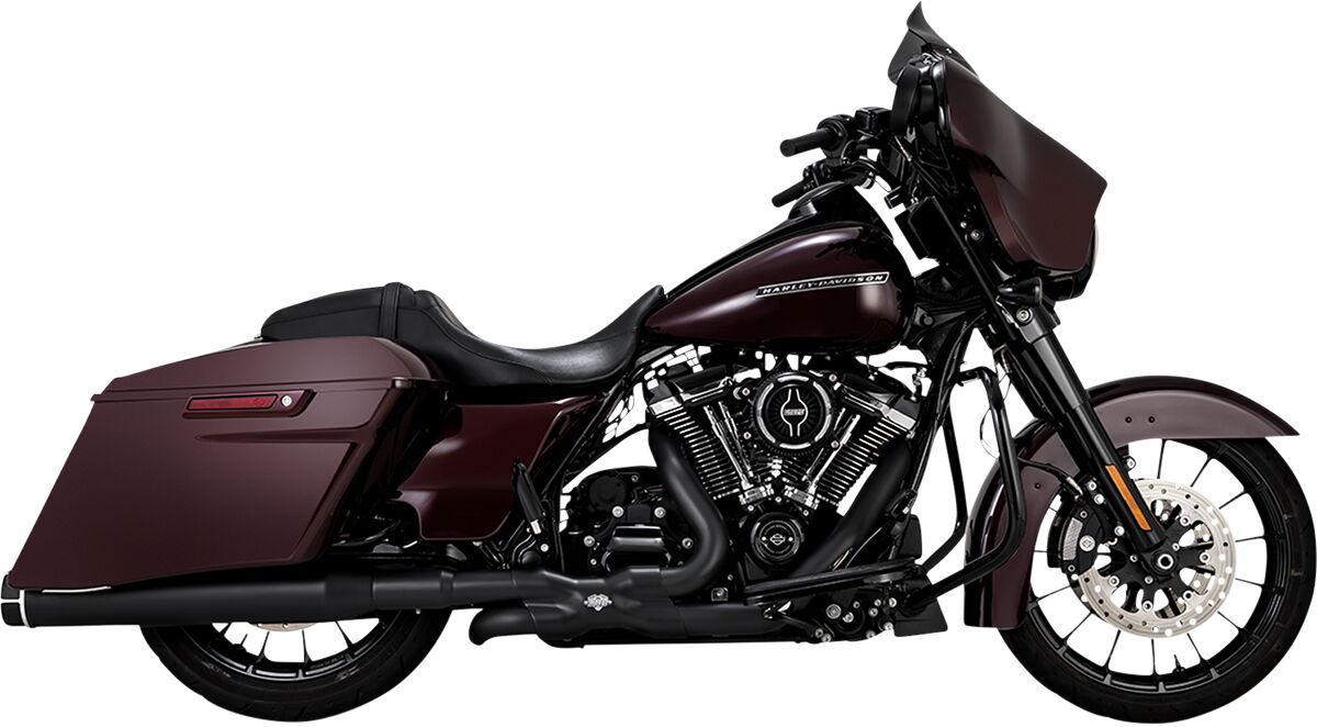 Vance & Hines Slip-On Torque 450, Black - 17-24 Touring Slip-Ons Exhaust Vance & Hines