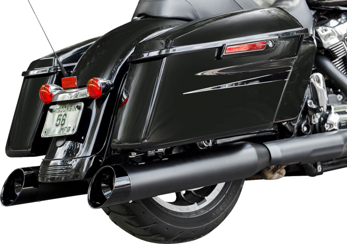 S&S Cycle Mufflers Bl Mk45 Cl 22 Fl Slip-Ons Exhaust S&S Cycle