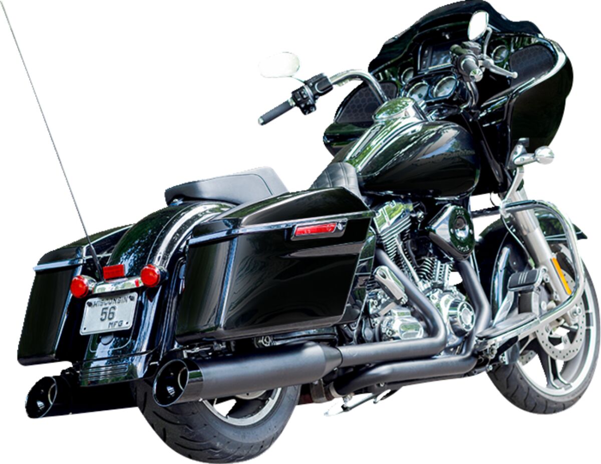 S&S Cycle Mufflers Bl Mk45 Cl 16 Fl Slip-Ons Exhaust S&S Cycle