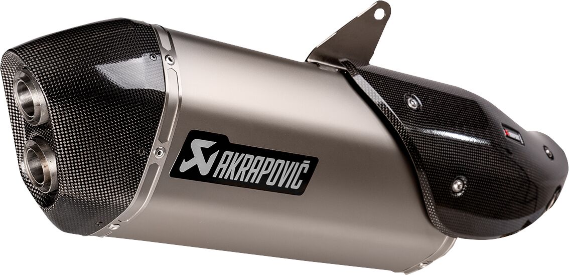 Akrapovic Titanium Slip-On - 21+ Pan America Slip-Ons Exhaust Akrapovic