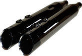 Khrome Werks Muffler 4.5"Edge Blk Ec Slip-Ons Exhaust Khrome Werks