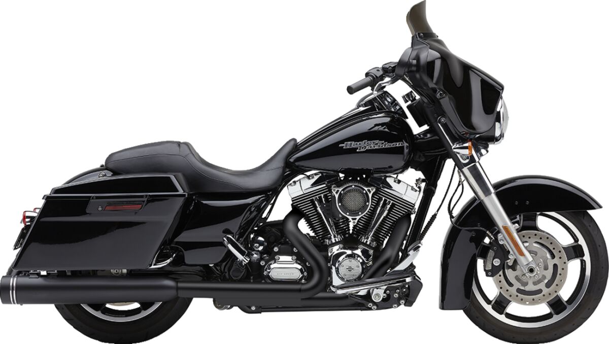 Cobra Muffler Nh 4.5 Flh Blk MUFFLERS FOR HARLEY Cobra
