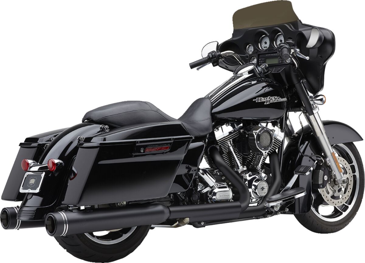 Cobra Muffler Nh 4.5 Flh Blk MUFFLERS FOR HARLEY Cobra