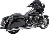 Cobra Muffler Nh 4" Flh Chr Slip-Ons Exhaust Cobra