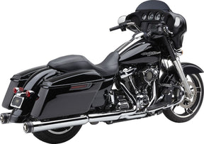 Cobra Muffler Nh 4" Flh Chr Slip-Ons Exhaust Cobra