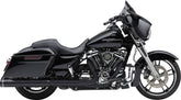 Cobra Muffler Nh 4" Flh Blk Slip-Ons Exhaust Cobra