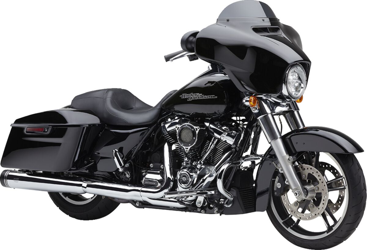 Cobra Muffler Nh 4.5" Flh Chr Slip-Ons Exhaust Cobra