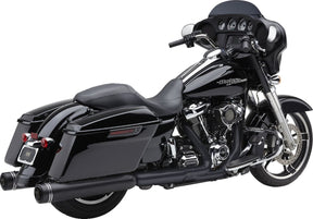 Cobra Muffler Nh 4.5" Flh Blk Slip-Ons Exhaust Cobra