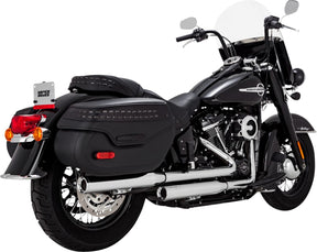 Vance & Hines Slip-On Eliminator 300, Chrome - 18+ Softail Slip-Ons Exhaust Vance & Hines