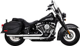 Vance & Hines Slip-On Twin Slash 3", Chrome - 18-22 18+ Softail (Heritage)