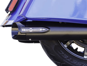 S&S Cycle Muffler Slsh Ind. 14+.Blk Slip-Ons Exhaust S&S Cycle
