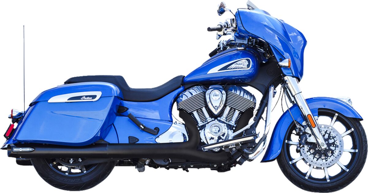 S&S Cycle Muffler Slsh Ind. 14+.Blk Slip-Ons Exhaust S&S Cycle