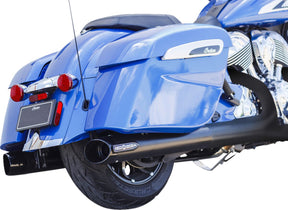 S&S Cycle Muffler Slsh Ind. 14+.Blk Slip-Ons Exhaust S&S Cycle