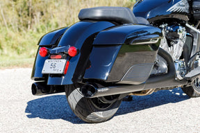 S&S Cycle Muffler Slsh Ind. 14+.Blk Slip-Ons Exhaust S&S Cycle
