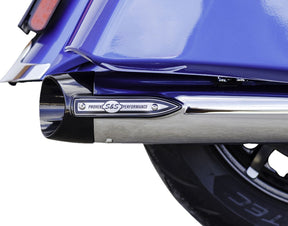 S&S Cycle Muffler Slsh Ind. 14+.Chr Slip-Ons Exhaust S&S Cycle