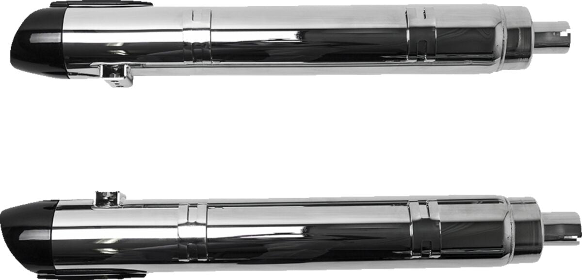 S&S Cycle Muffler Slsh Ind. 14+.Chr Slip-Ons Exhaust S&S Cycle