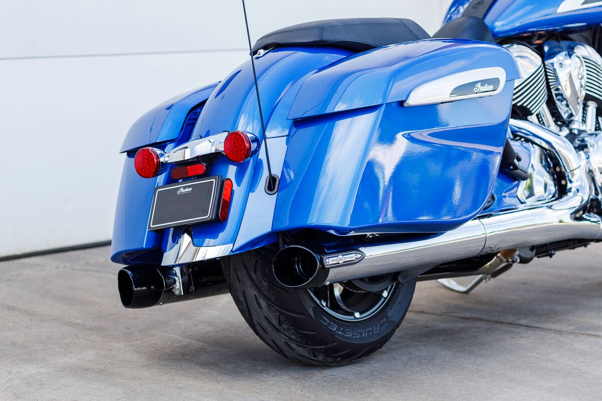 S&S Cycle Muffler Slsh Ind. 14+.Chr Slip-Ons Exhaust S&S Cycle