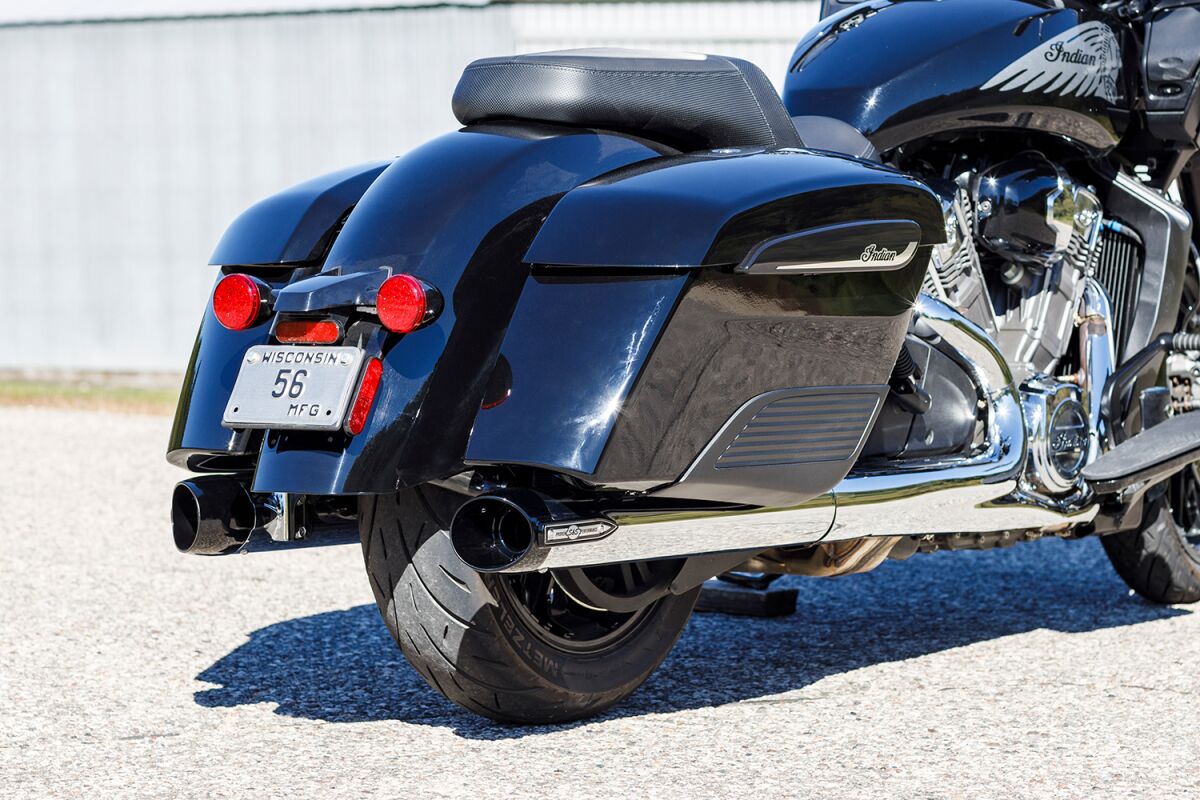 S&S Cycle Muffler Slsh Ind. 14+.Chr Slip-Ons Exhaust S&S Cycle