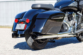 S&S Cycle Muffler Slsh Ind. 14+.Chr Slip-Ons Exhaust S&S Cycle