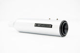 Rinehart Racing 4.5" Hp45 Slip On Muffler Chrome W/Black End Cap & Badge Slip-Ons Exhaust Rinehart Racing