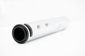Rinehart Racing 4.5" Hp45 Xl Slip On Muffler Chrome W/Black End Cap & Badge Slip-Ons Exhaust Rinehart Racing