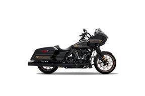 Rinehart Racing 4.5" Hp45 Xl Slip On Muffler Black W/Bronze End Cap & Badge Slip-Ons Exhaust Rinehart Racing