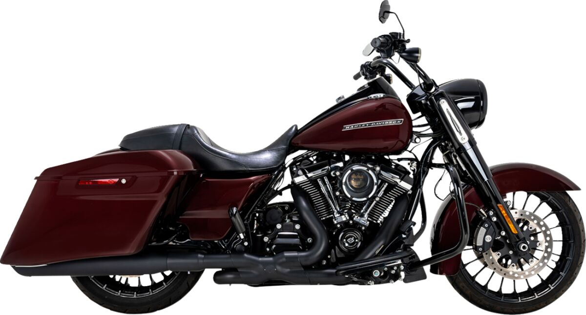 Mufflers Twin Slash Round Black Touring Vance & Hines Default Title