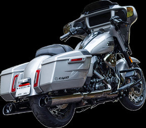 S&S Cycle Muffler S/O Mk45 Lava Chr Blk E/C 50 State M8 Tour 17 24 Slip-Ons Exhaust S&S Cycle