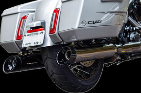 S&S Cycle Muffler S/O Mk45 Lava Chr Blk E/C 50 State M8 Tour 17 24 Slip-Ons Exhaust S&S Cycle