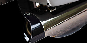 S&S Cycle Muffler S/O Mk45 Lava Chr Blk E/C 50 State M8 Tour 17 24 Slip-Ons Exhaust S&S Cycle