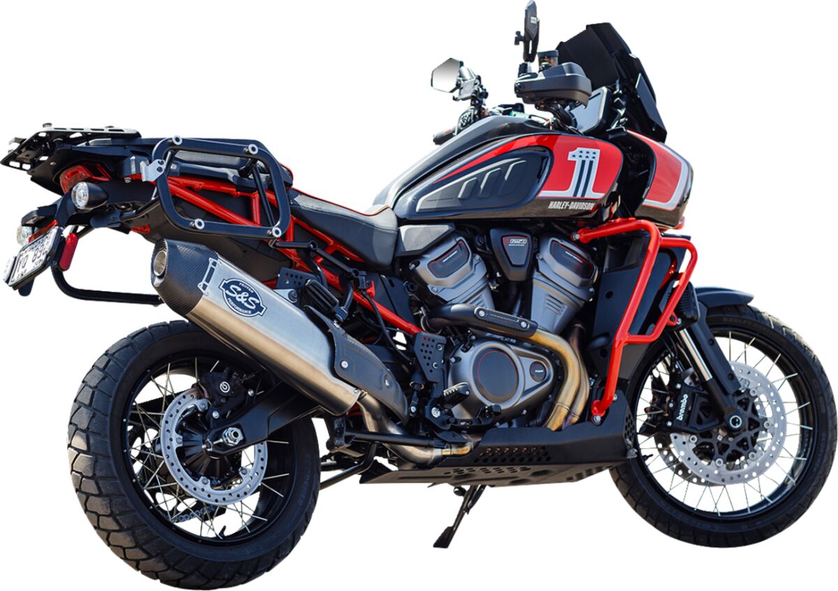 S&S Cycle Muffler Adventure Panam 20 MUFFLERS FOR HARLEY S&S Cycle