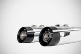 Zard 4.33 Inches Slip On Muffler Hd Touring Polished M8 E5 Slip-Ons Exhaust Zard