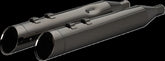 Khrome Werks Muffler 4.5" M8 Eclp Edge Slip-Ons Exhaust Khrome Werks