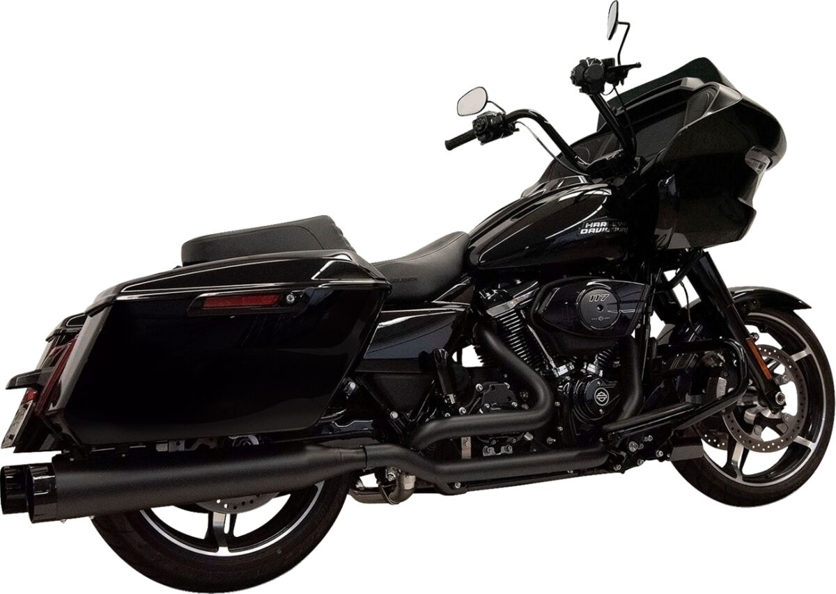 Bassani Xhaust Mufflers 4.5 Slip Ons Flh 95 MUFFLERS FOR HARLEY Bassani Xhaust