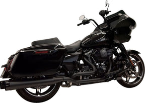 Bassani Xhaust Mufflers 4.5 Slip Ons Flh 95 MUFFLERS FOR HARLEY Bassani Xhaust