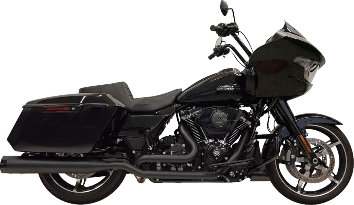 Bassani Xhaust Mufflers 4.5 Slip Ons Flh 95 MUFFLERS FOR HARLEY Bassani Xhaust