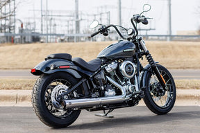S&S Cycle Grand National 4.0" Ec Slip On Mufflers Chrome Slip-Ons Exhaust S&S Cycle