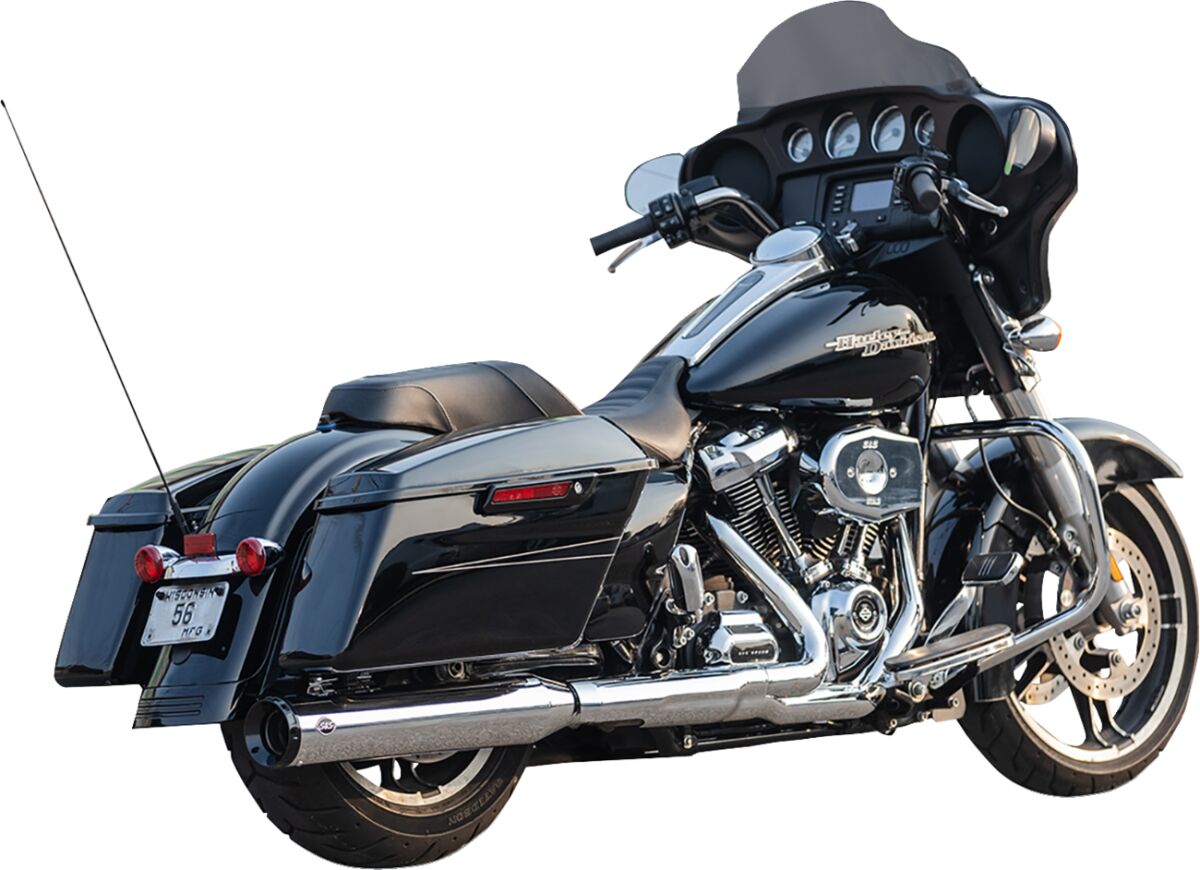 S&S Cycle Muffler Kit 2 1 For Oem Us Hea MUFFLERS FOR HARLEY S&S Cycle