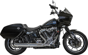 Bassani Xhaust Muffler Slip On 4 W/Baffle 4 MUFFLERS FOR HARLEY Bassani Xhaust