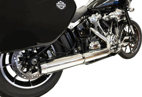 Bassani Xhaust Muffler Slip On 4 W/Baffle 4 MUFFLERS FOR HARLEY Bassani Xhaust