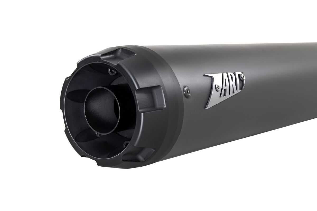 Zard Softail 4 5 Muffler E5+ Black 2 MUFFLERS FOR HARLEY Zard