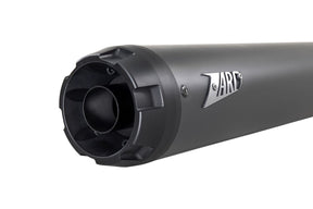 Zard Softail 4 5 Muffler E5+ Black 2 MUFFLERS FOR HARLEY Zard