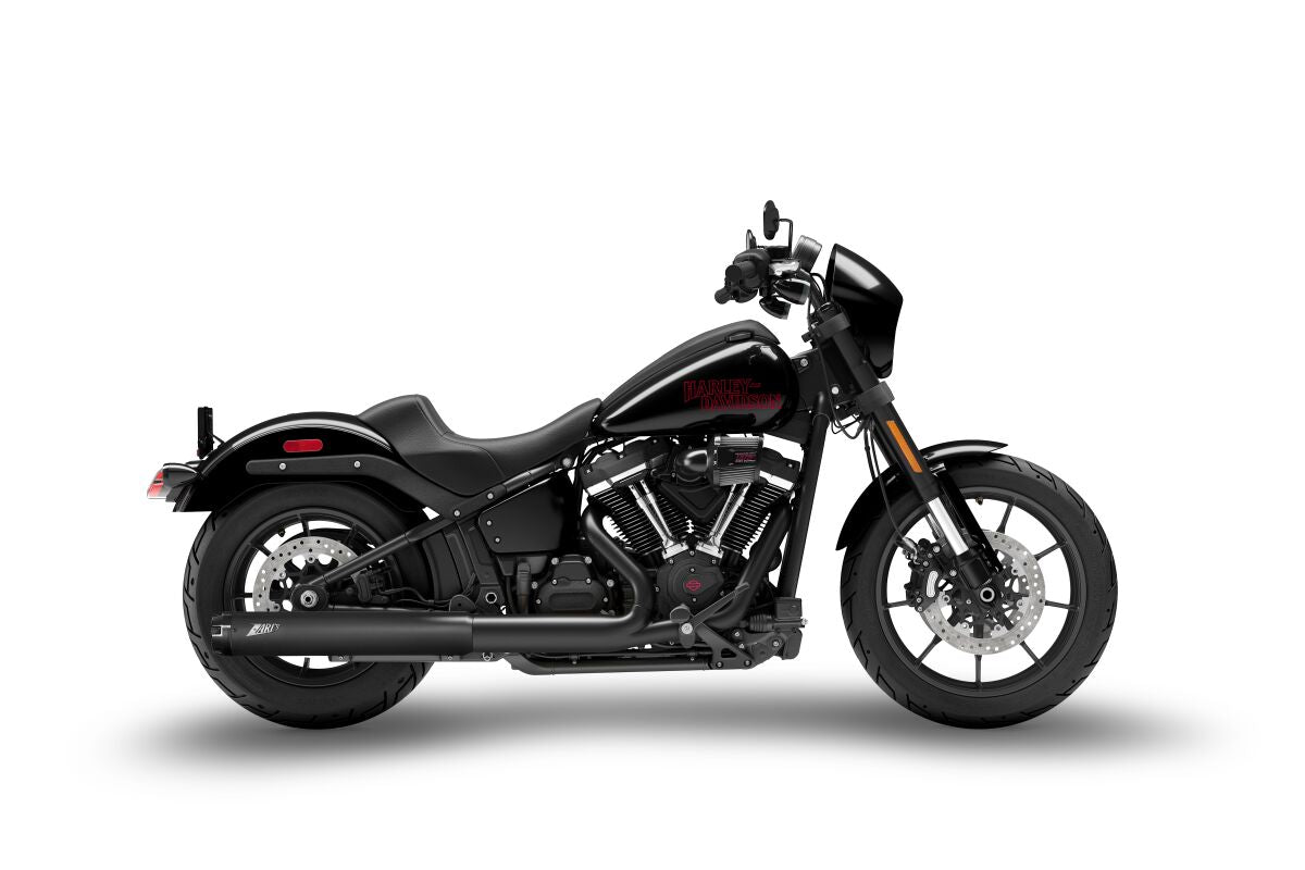Zard Softail 4 5 Muffler E5+ Black 2 MUFFLERS FOR HARLEY Zard