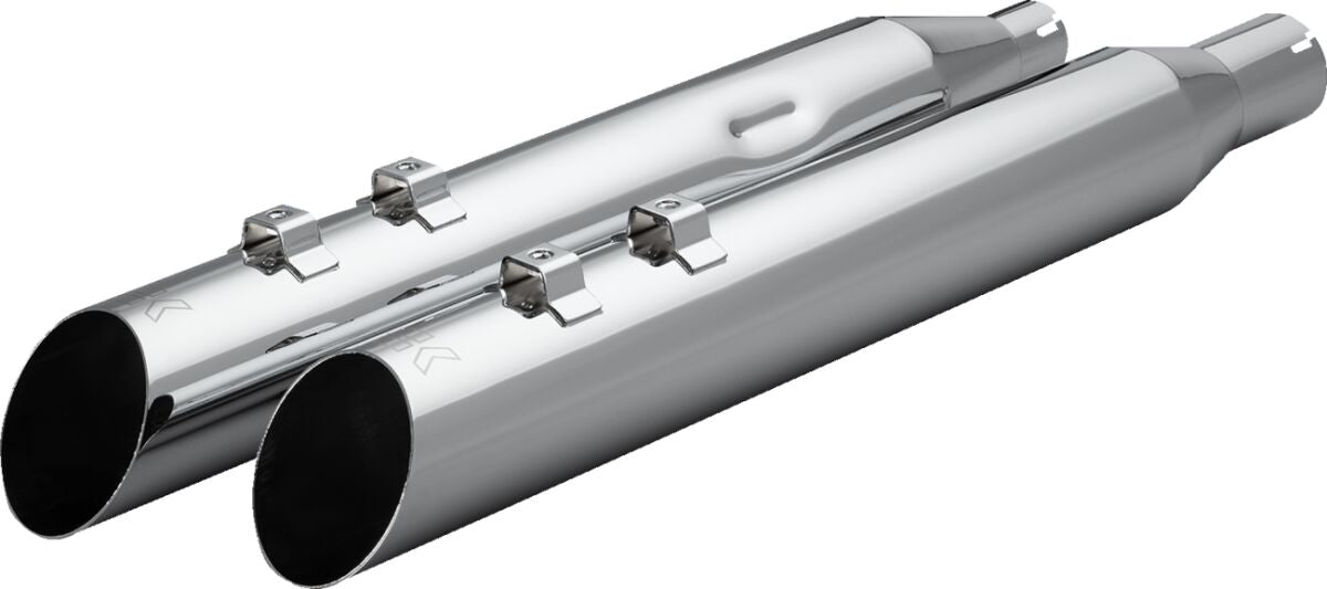 Khrome Werks Muffler 4.0 M8 Slash Up Chrome MUFFLERS FOR HARLEY Khrome Werks