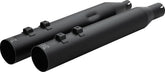 Khrome Werks Muffler 4.0 M8 Straight Cut Bl MUFFLERS FOR HARLEY Khrome Werks