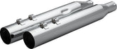 Khrome Werks Muffler 4.0 M8 Straight Cut Ri MUFFLERS FOR HARLEY Khrome Werks