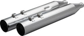 Khrome Werks Muffler 4.0 Trike/Tc Straight MUFFLERS FOR HARLEY Khrome Werks